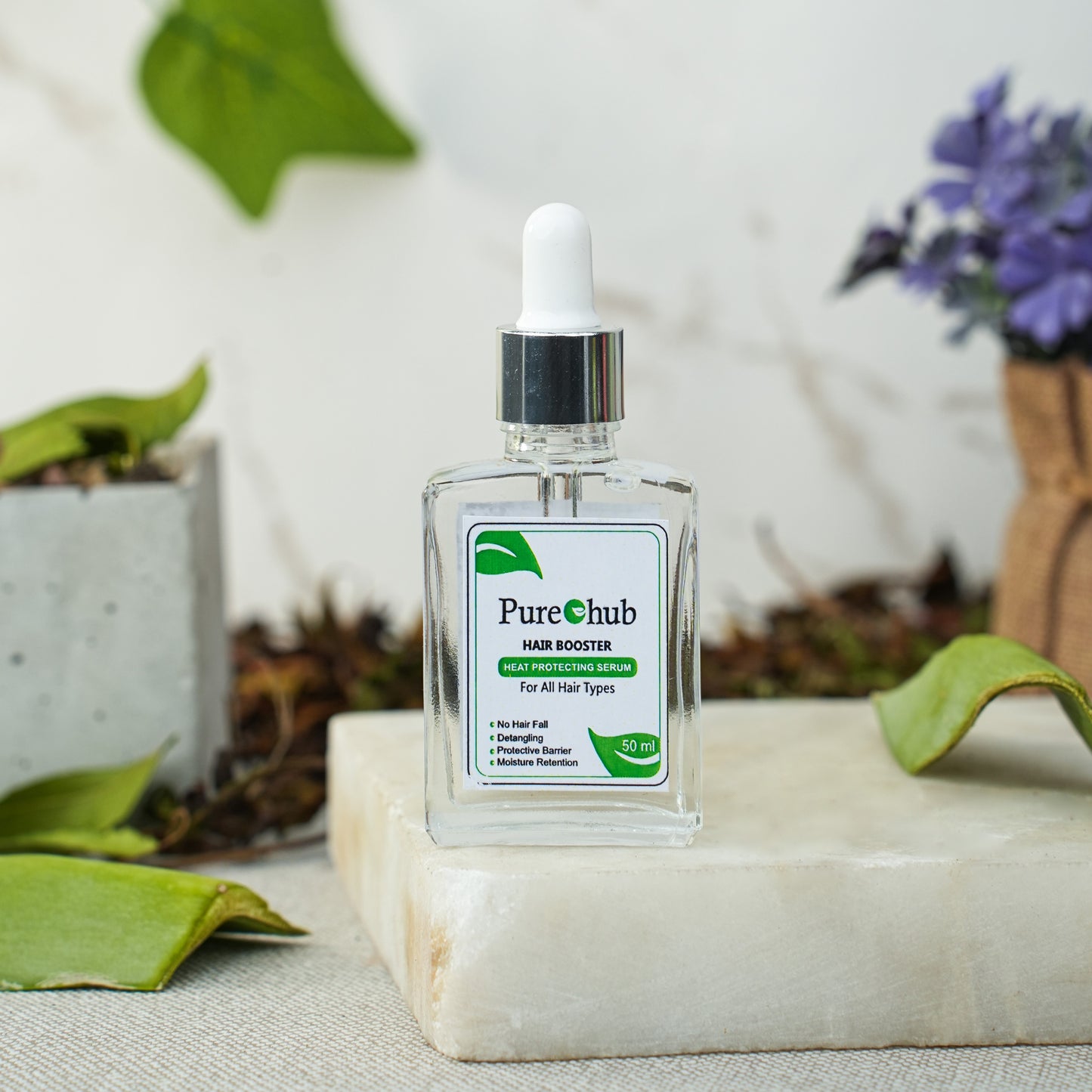 Hair Booster Serum 30 ml – Daily Use & Heat Protection.