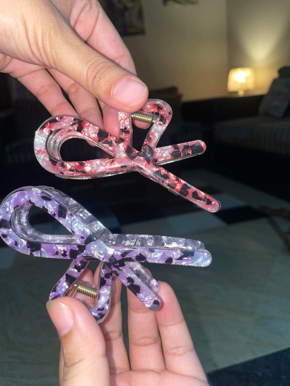 Jelly Bow Claw Clip KOREAN PRODUCT