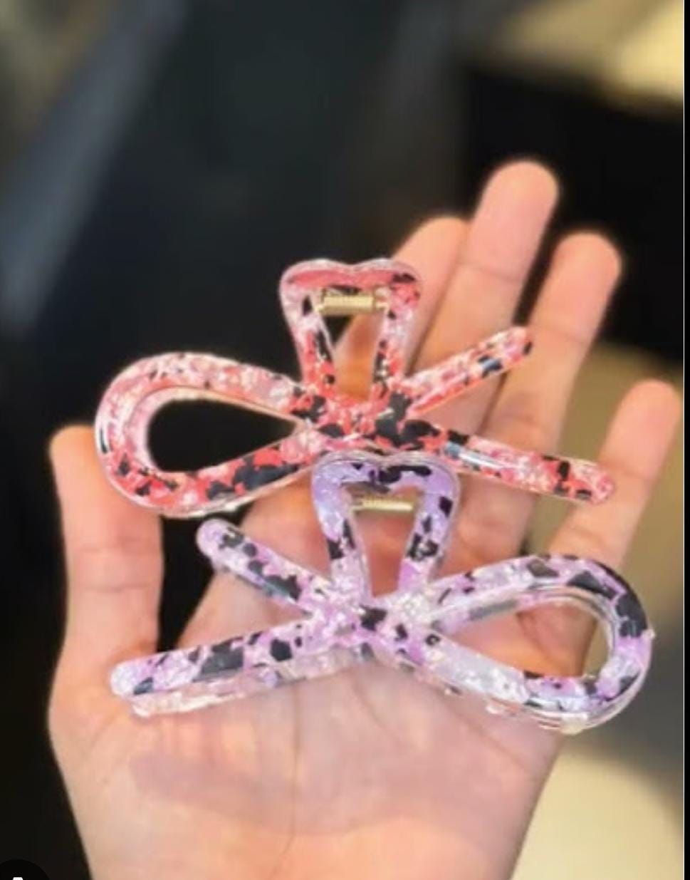 Jelly Bow Claw Clip KOREAN PRODUCT