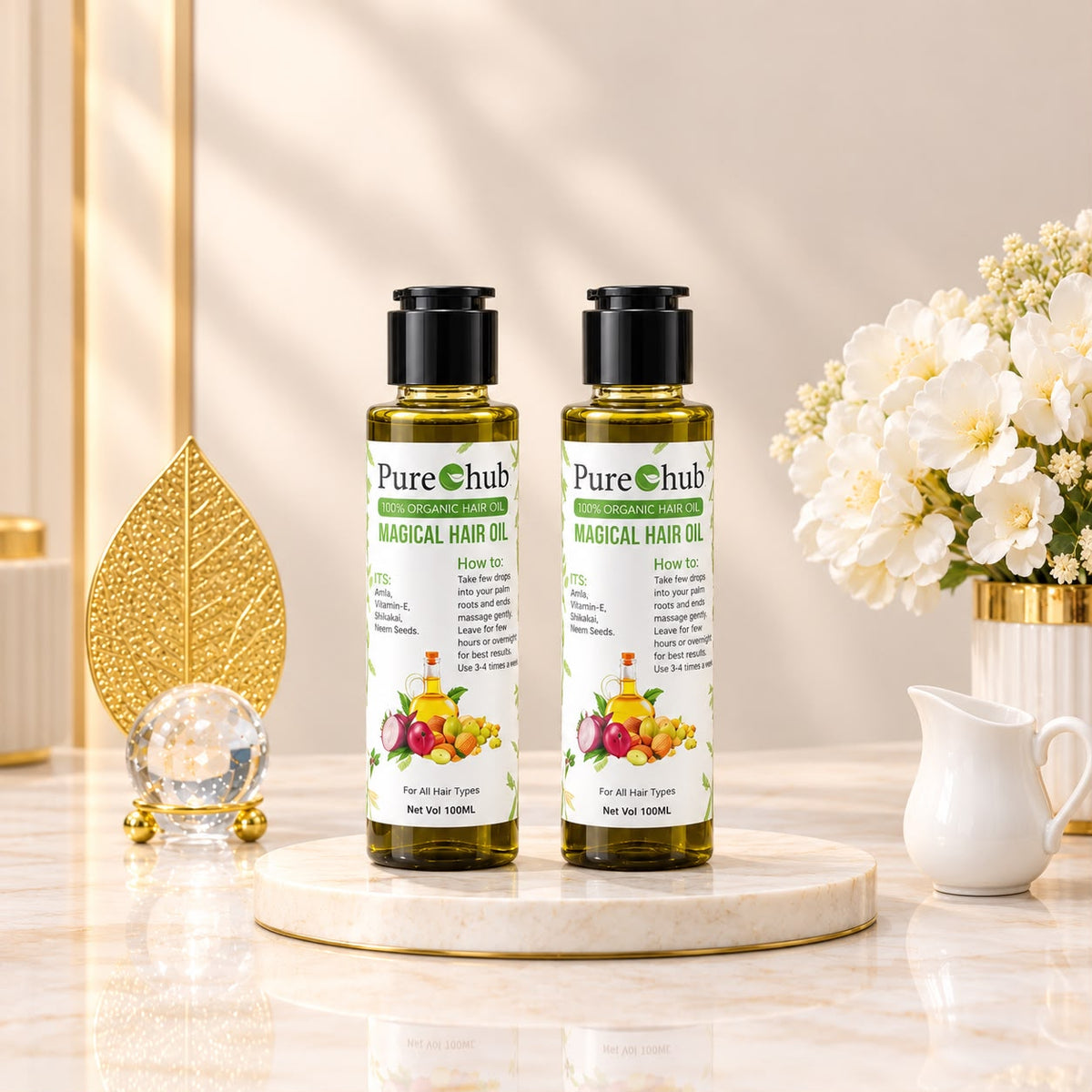 Hair Oil Pack of Two