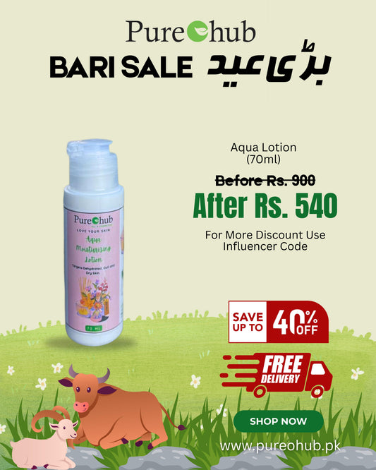 AQUA MOISTURISIZING LAOTION 70 ML EID UL ADHA DEAL