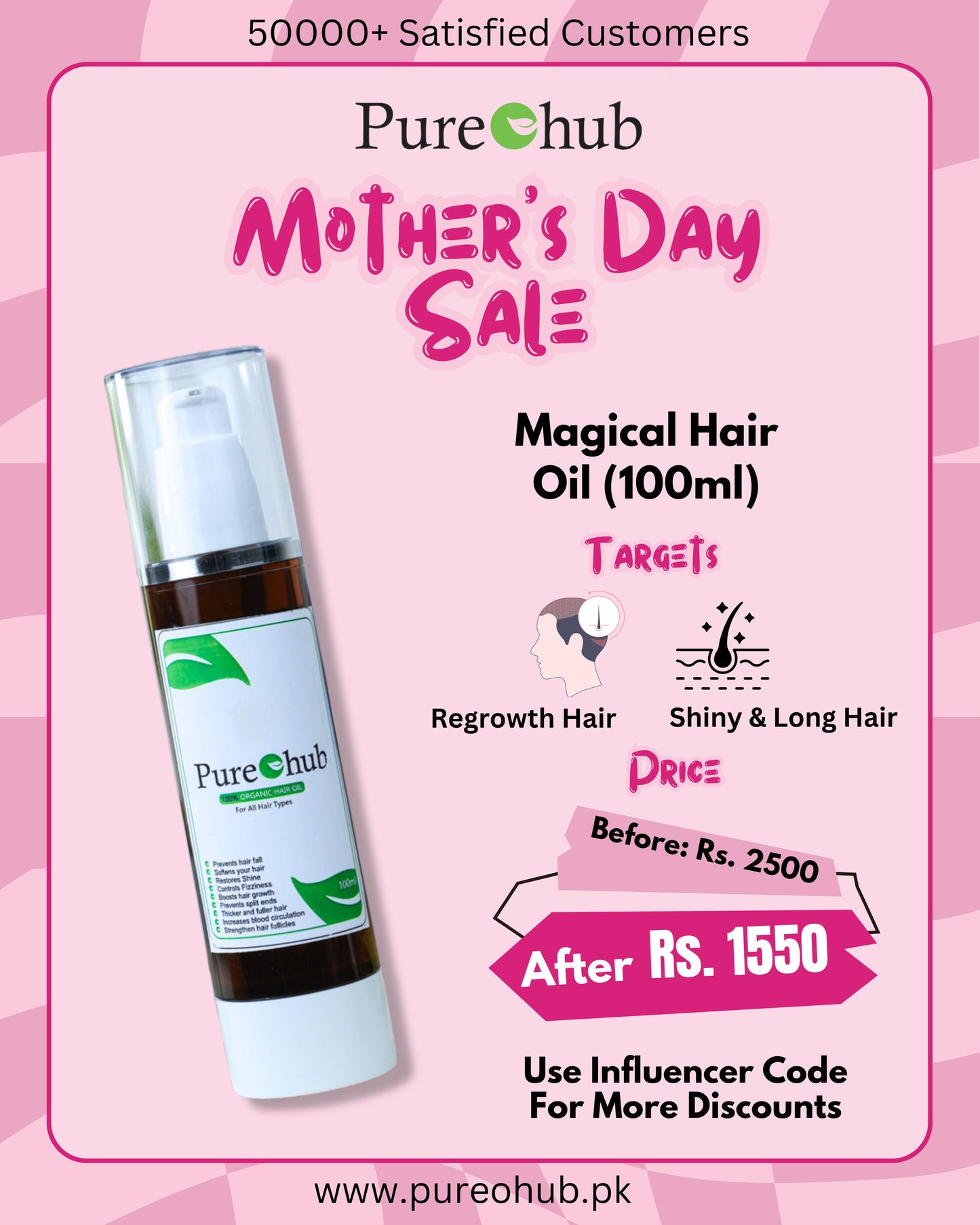Mother,s Day Sale Magical Hair Oil (100ml)
