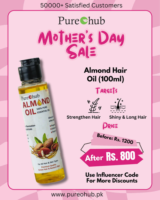 Mother,s Day Sale Almond Hair Oil (100ml)