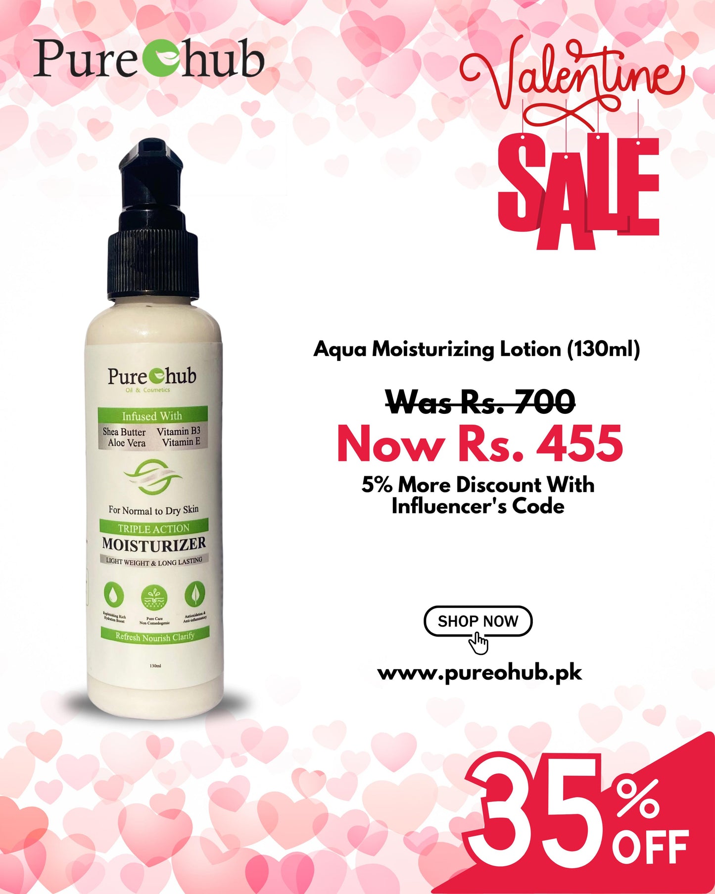 AQUA LOTION ( SALE )