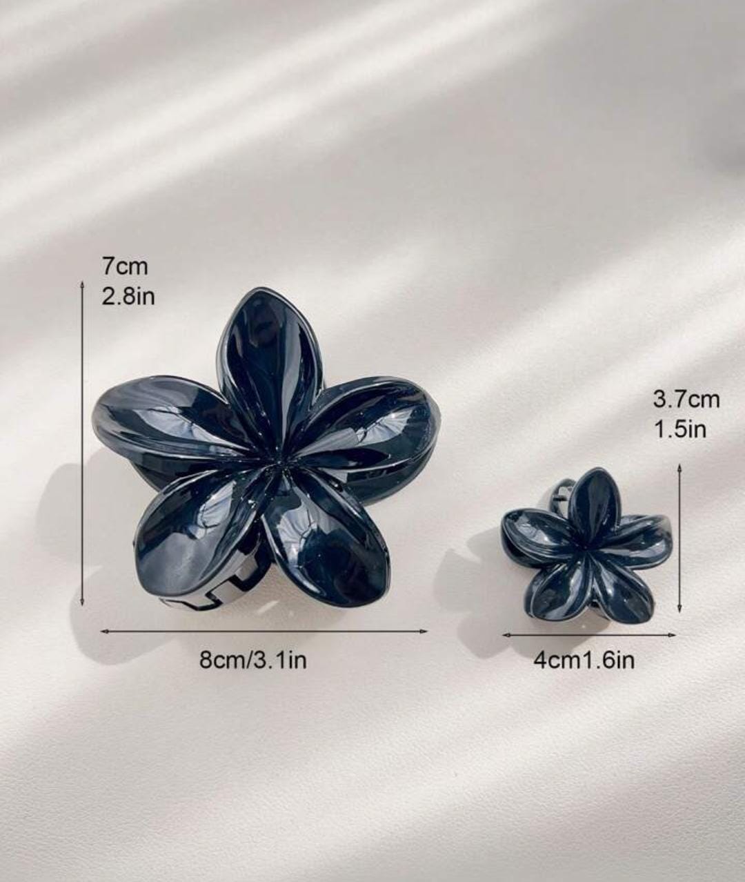 Crystal Korean Flower Claw