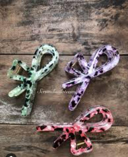 Jelly Bow Claw Clip KOREAN PRODUCT