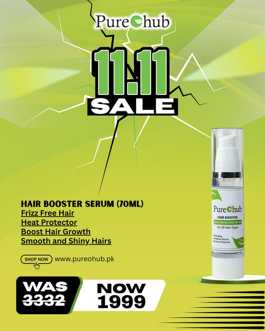 Hair Booster Serum   70 ml  – Daily Use &amp; Heat Protection