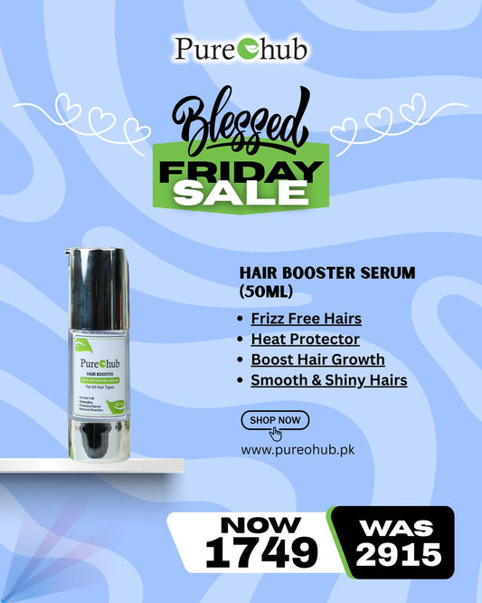 Hair Booster Serum 50 ml – Daily Use & Heat Protection