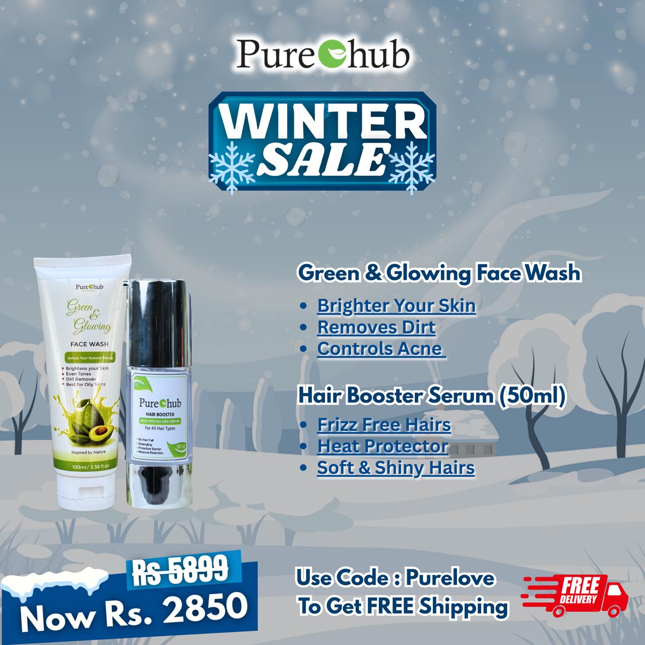 Face Fresh + Hair Shield Combo.