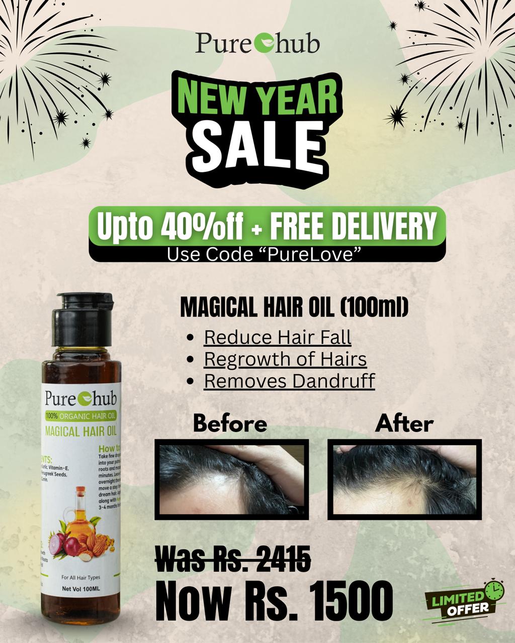 Magical Organic Hair Oil 100 ml