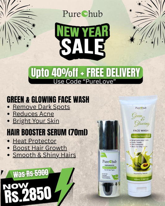 Face Fresh + Hair Shield Combo.