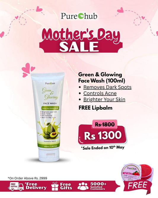 Green & Glowing Face Wash 100ML